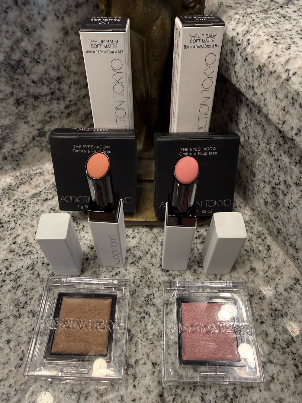 Addiction Tokyo bundle- Soft Matte Lip Balm & Cream Eyeshadow